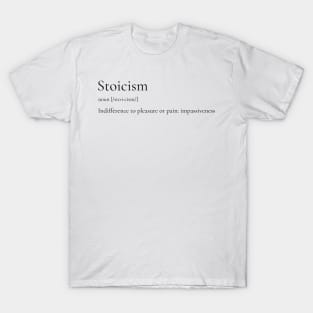 Stoicism Definition T-Shirt